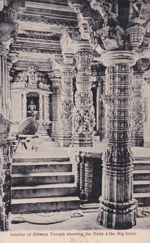 Mt. Abu, Jain Temple, Jainism Postcard