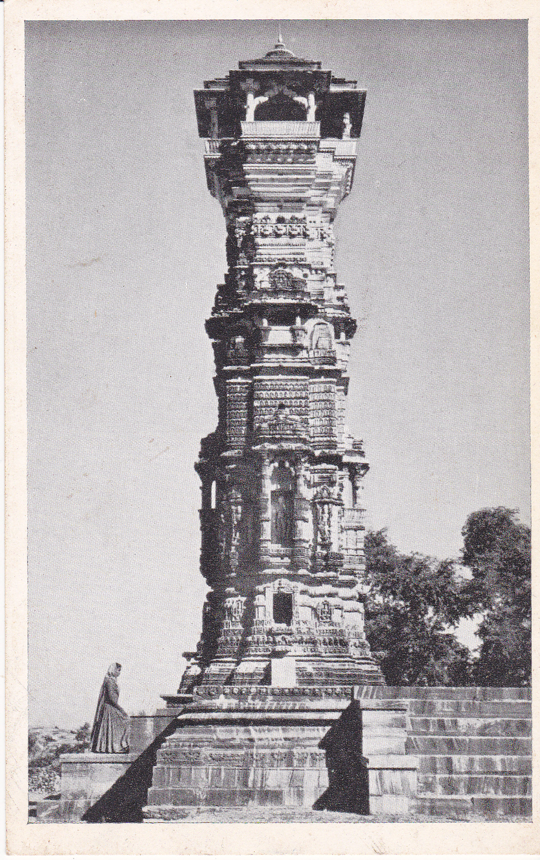 chitorgarh-jain-kirtistambha-jainism-postcard