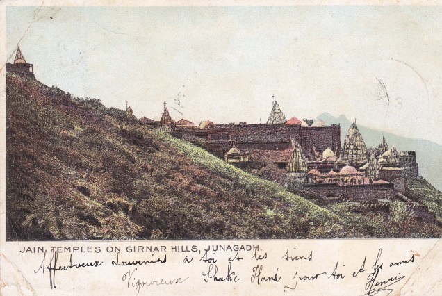 girnar-junagadh-jain-temples-jainism-postcard