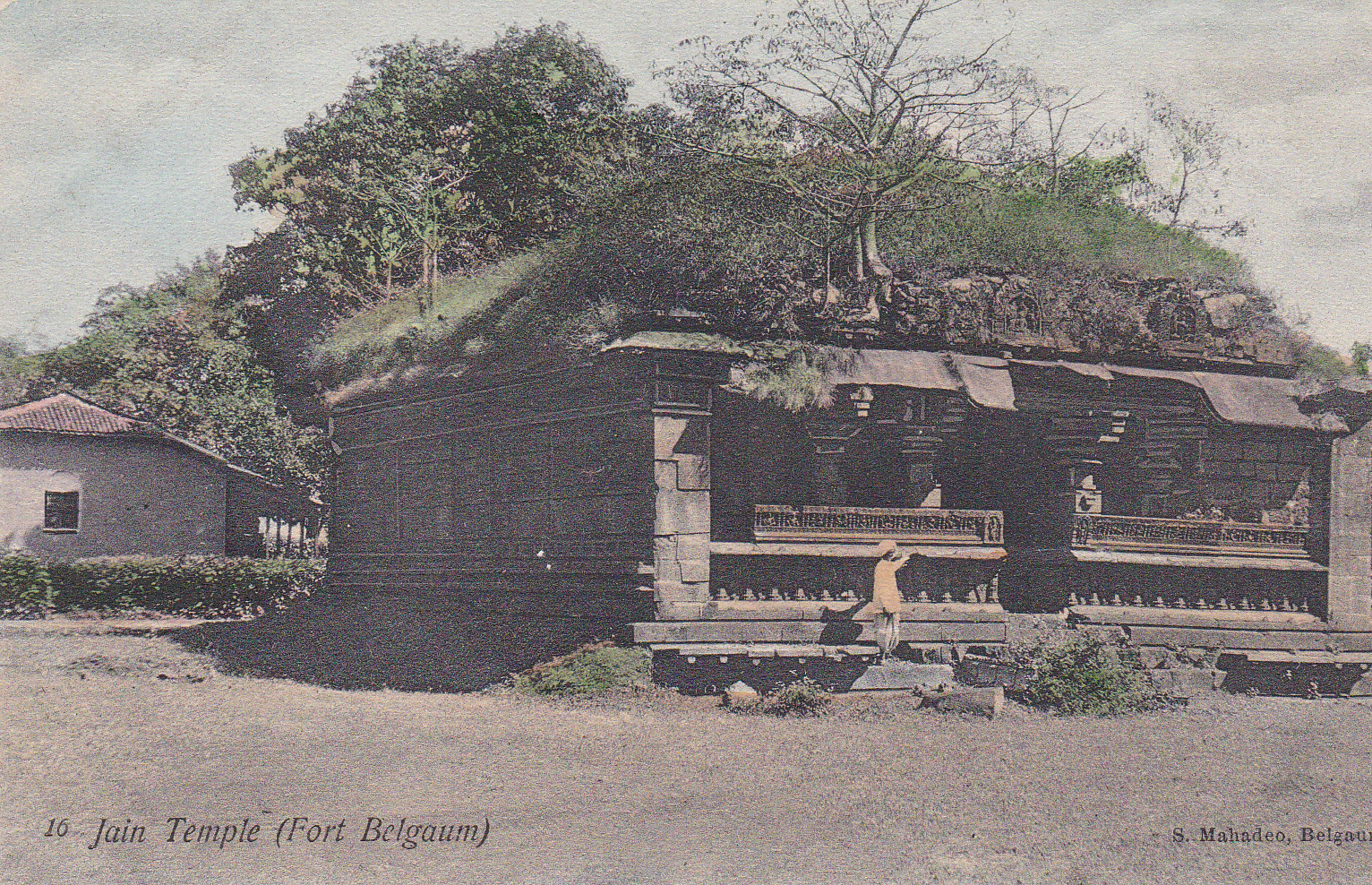 jain-temple-fort-belgaum-jainism-postcard