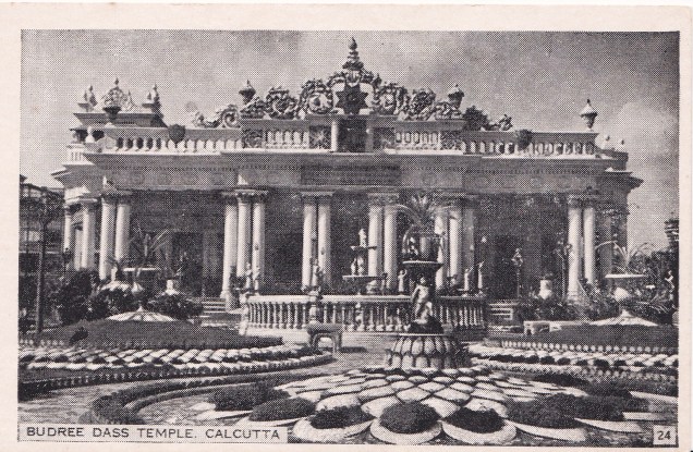 Jain Temple Calcutta Jainism Postcarda
