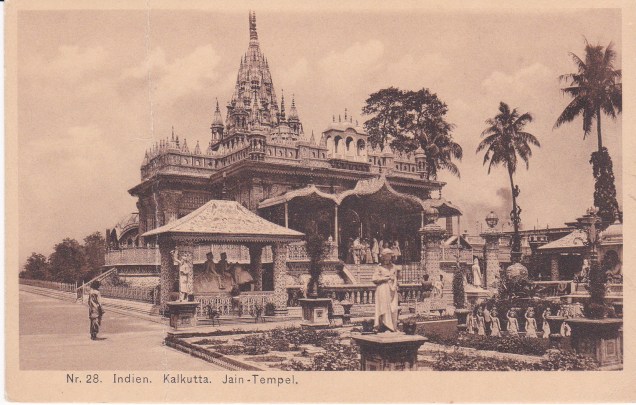 Jain Temple Calcutta Jainism Postcarde