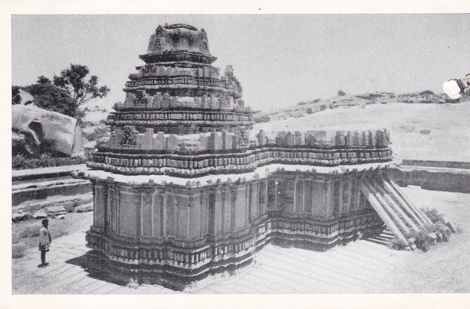 Akkanna Basti Sravanabelgola Jainism Postcard