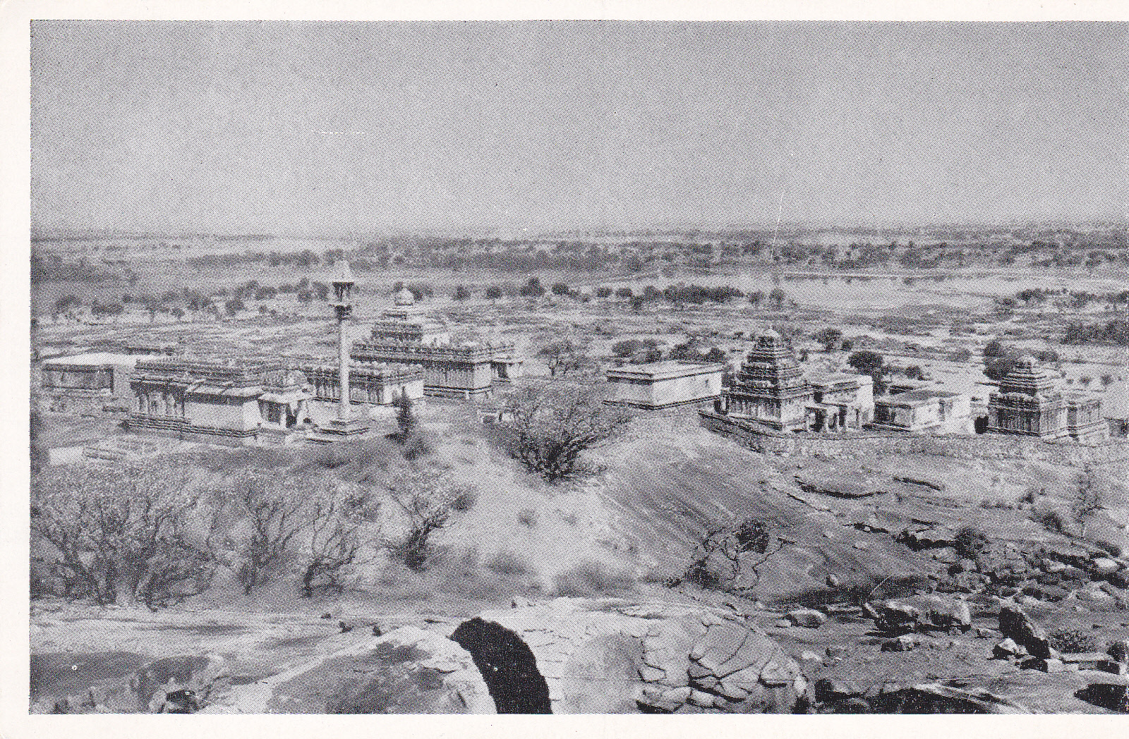 Chikkabetta Hill Temples Sravanabelgola Jainism Postcard