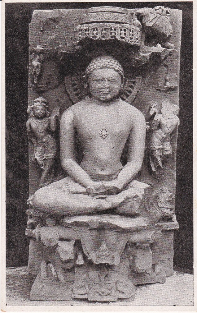 Jina Neminatha Gwalior Museum Jainism Postcard