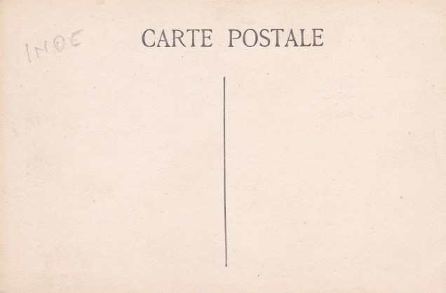 Sacred hill and tank Sravanabelgola missionary Jainism Postcardback