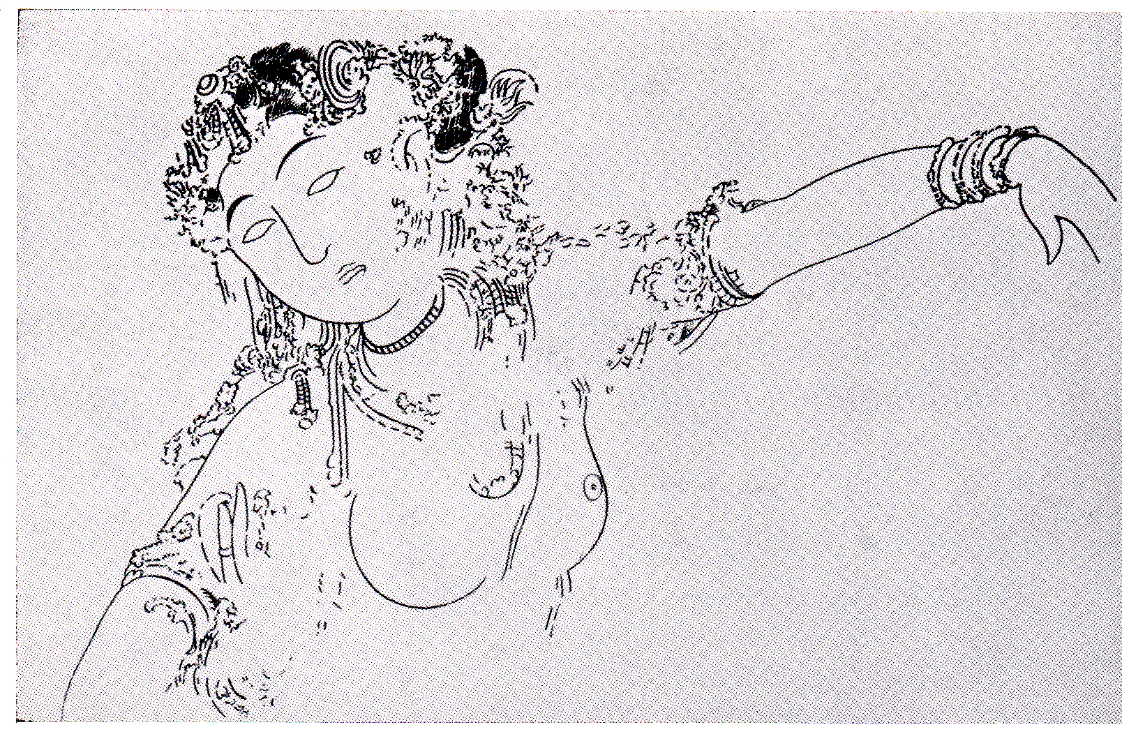 Sittannavasal Jain cave decorative painting Jainism Postcarda