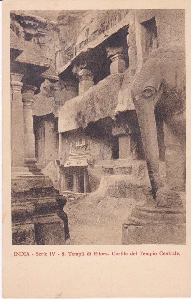 Ellora Jain Cave 32 Italian Missionarya