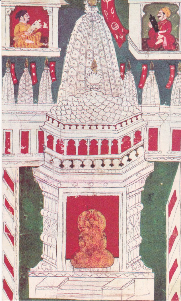 Udaipur Jain Temple Jina Painting