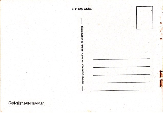 Chittor Garh Jain Temple detailback