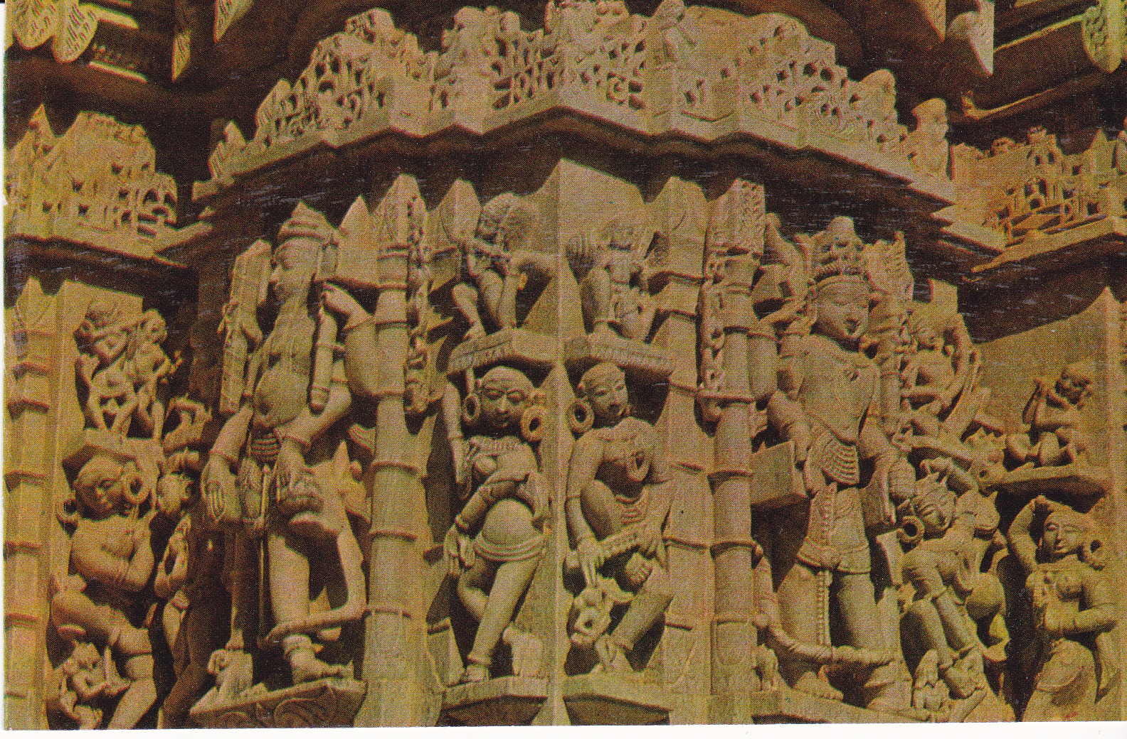 Ranakpur Jain Temple Exterior Carvings
