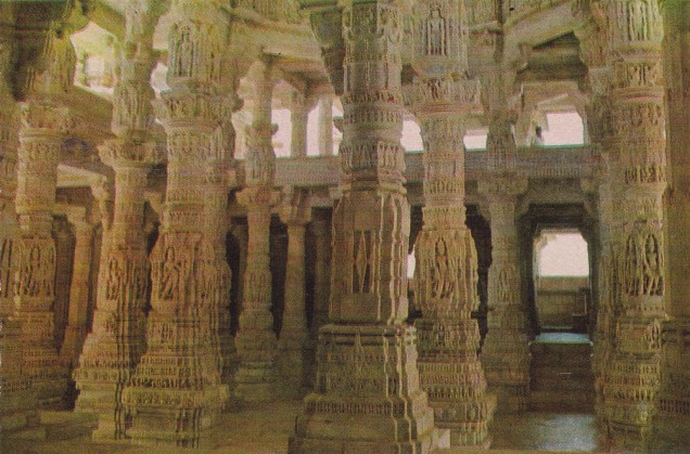 Ranakpur Jain Temple Pillars