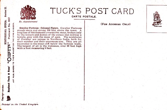 Gwalior Fortress Colossal Jinaback