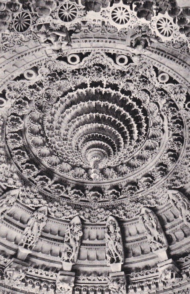Delwara Mount Abu Central Ceiling