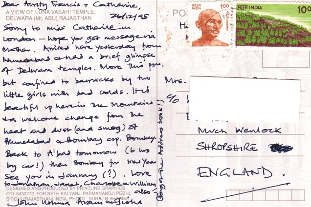 Luna Vasahi Jain Temple Delwara Mt. Abuback