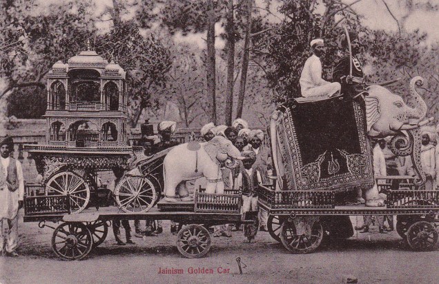 Golden Car Jain Procession