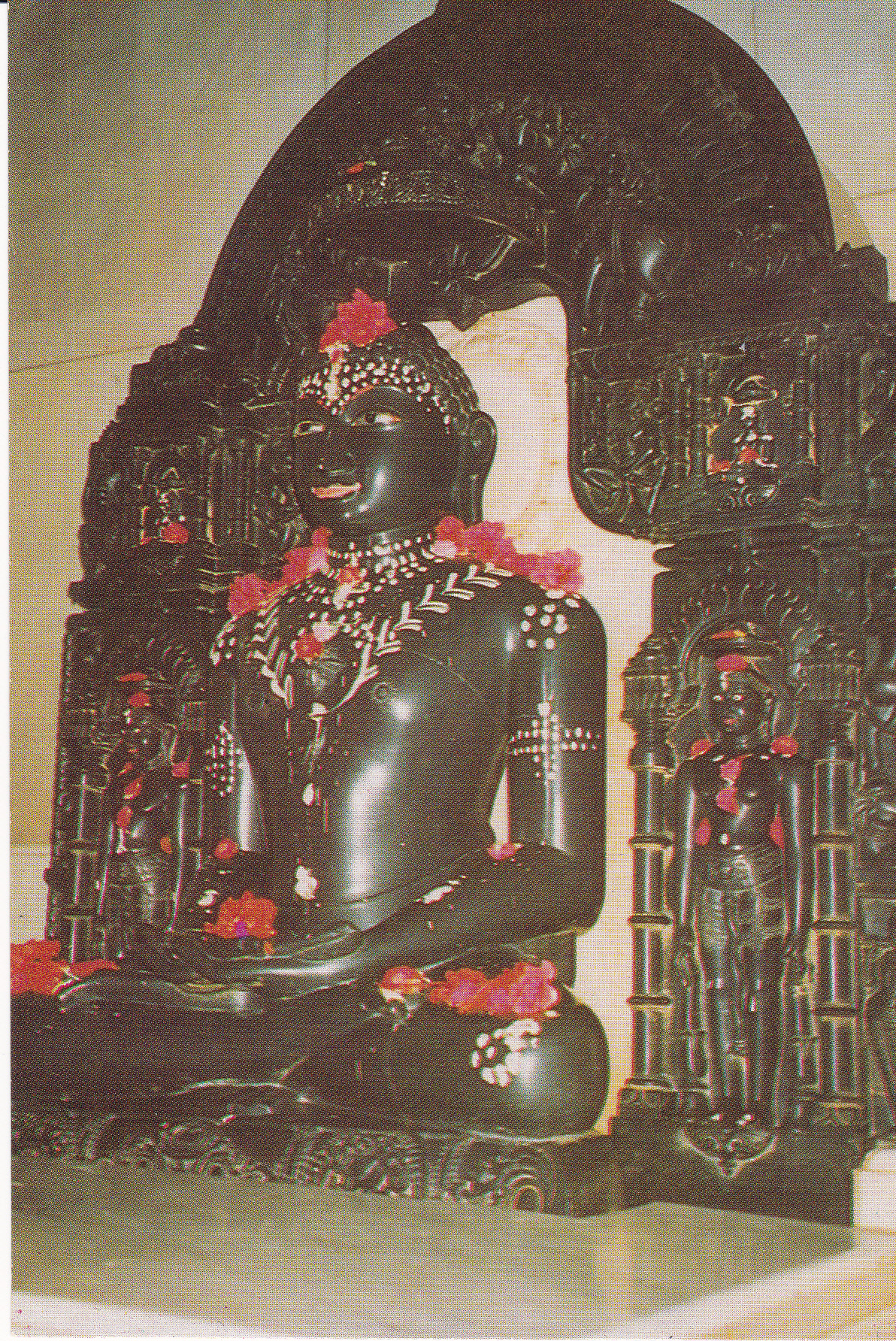 Jina Image Murti in Swetambar Temple Rajgir